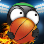 stickman basketball android application logo